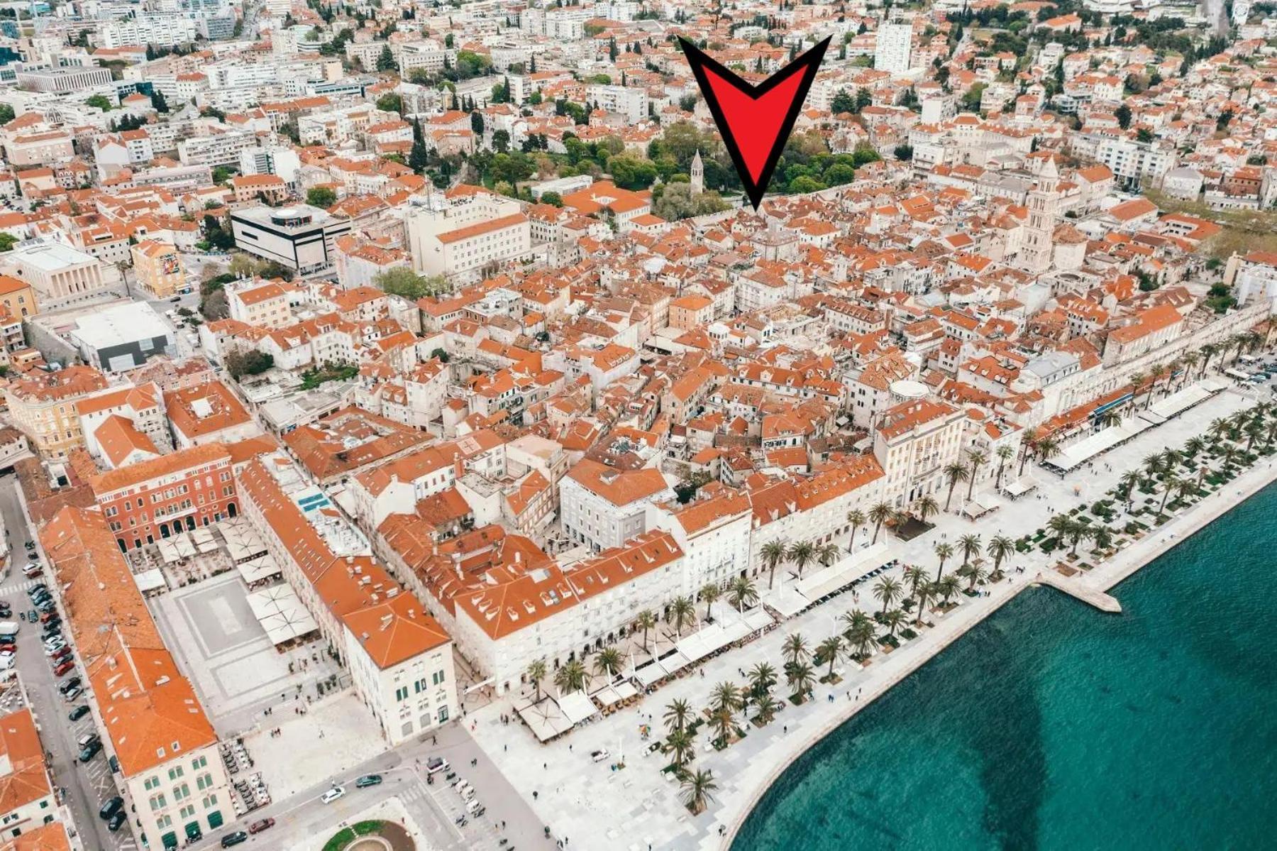 Golden Gate Luxury Rooms - Unique Unesco Location Split Kültér fotó