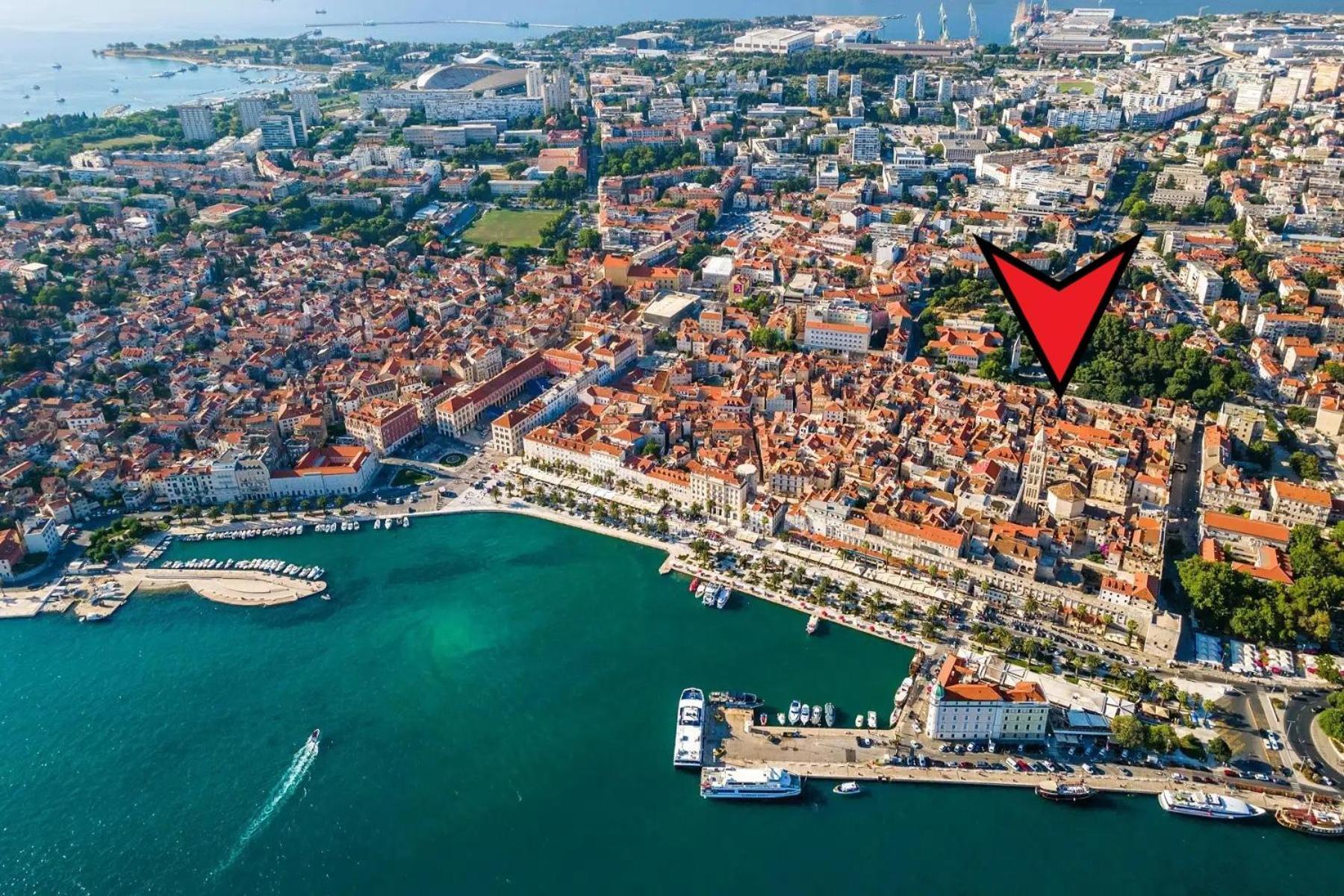 Golden Gate Luxury Rooms - Unique Unesco Location Split Kültér fotó