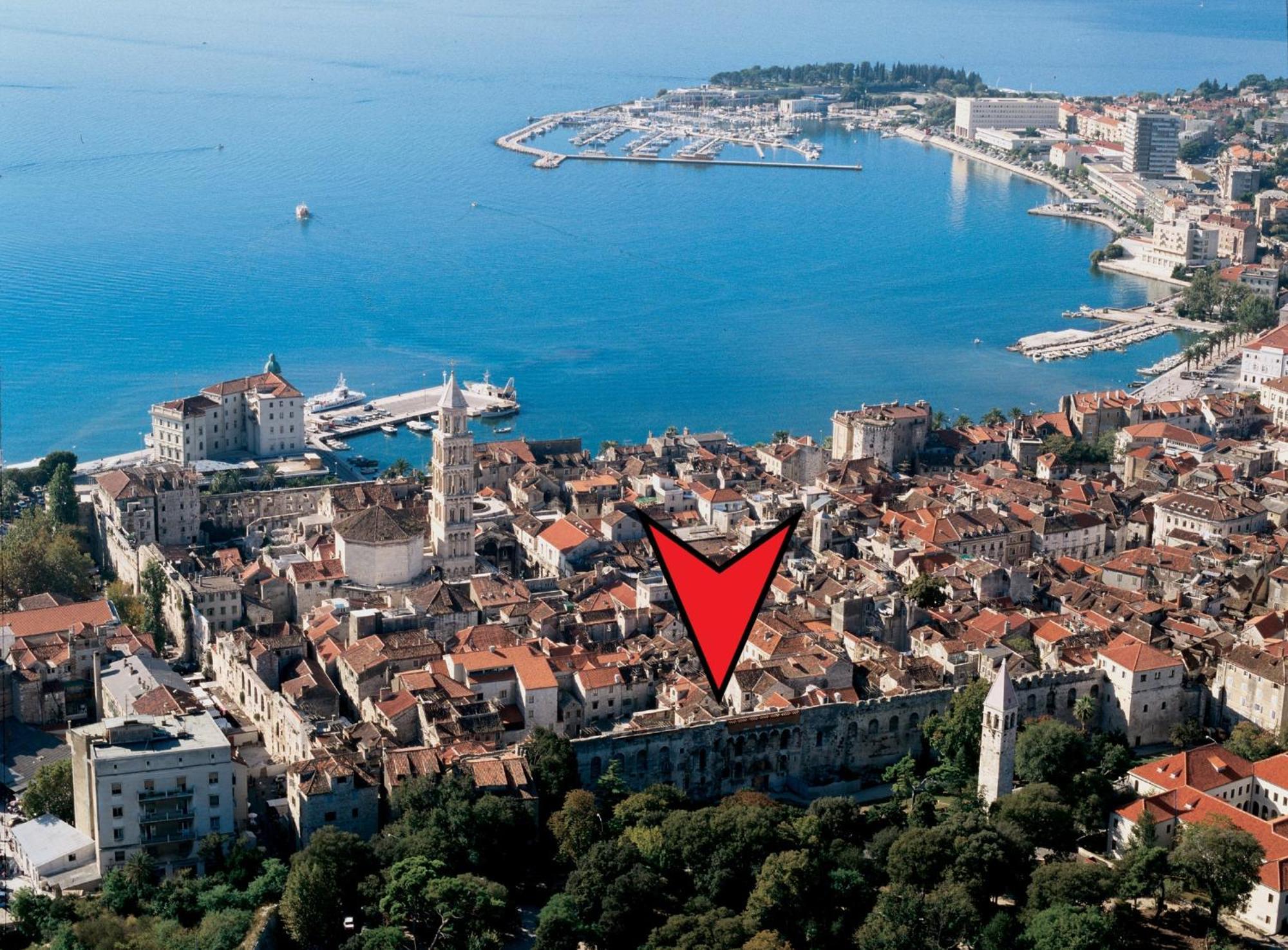 Golden Gate Luxury Rooms - Unique Unesco Location Split Kültér fotó
